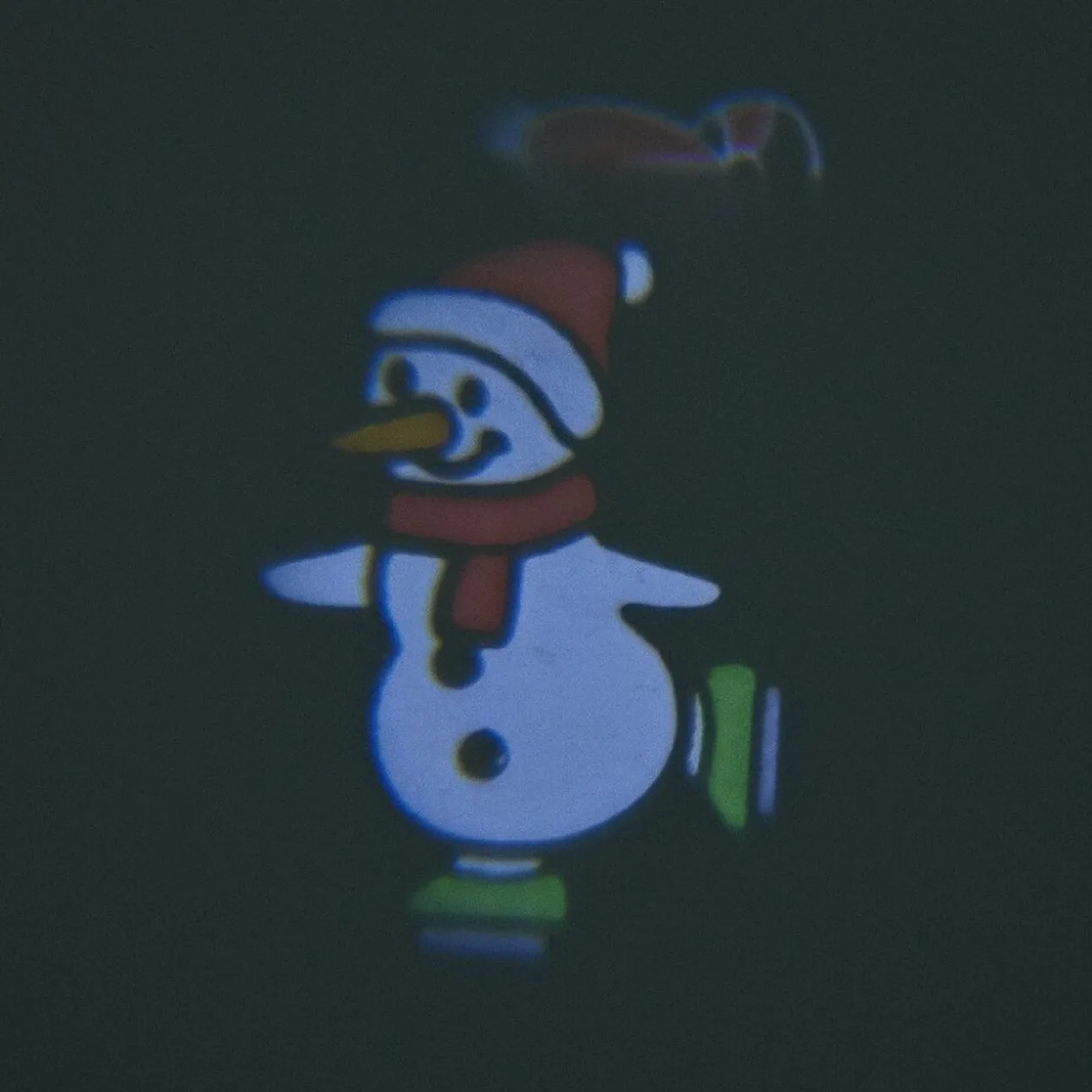 Projecteur extérieur LED solaire Noël motifs animés