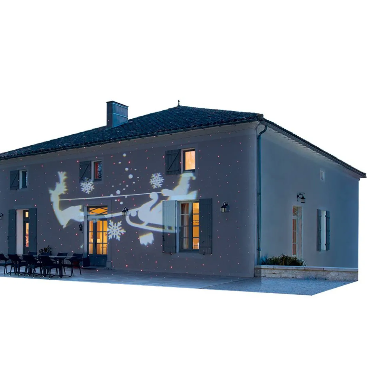 Projecteur extérieur pour Noël