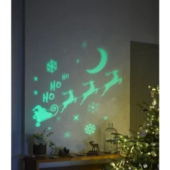 Projecteur intérieur LED Noël motifs animés