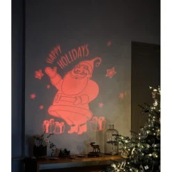 Projecteur intérieur LED Noël motifs animés