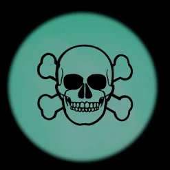 Projecteur lampe torche 6 lentilles Halloween