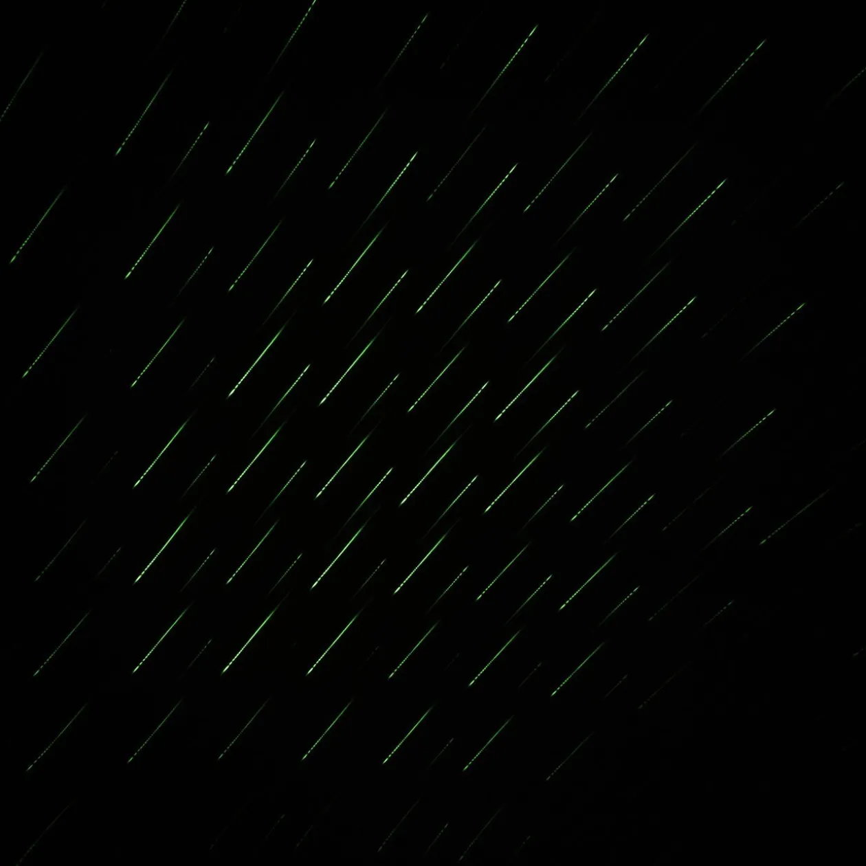 Projecteur laser animé pluie verte