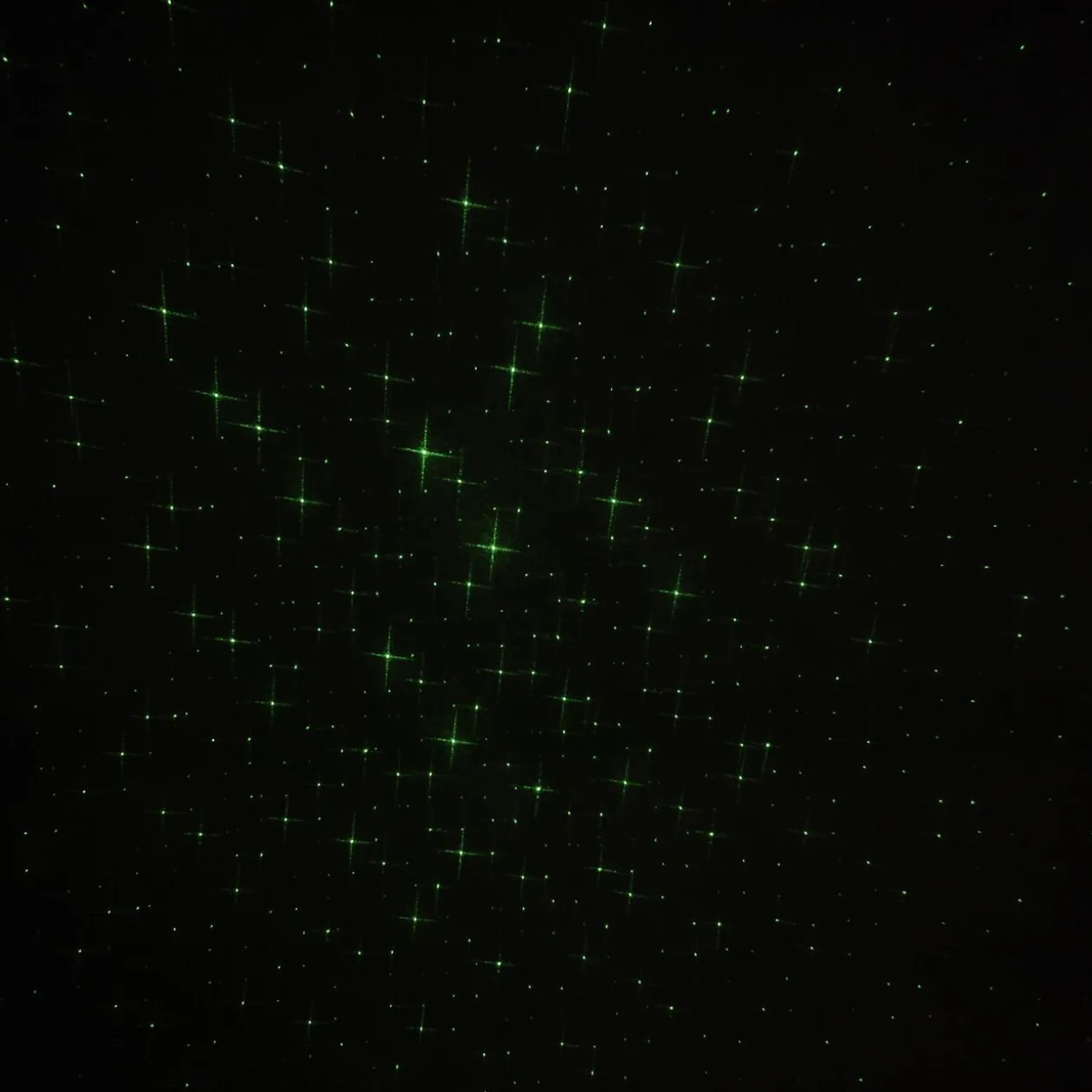 Projecteur laser bleu vert animé fixe étoiles scintillantes