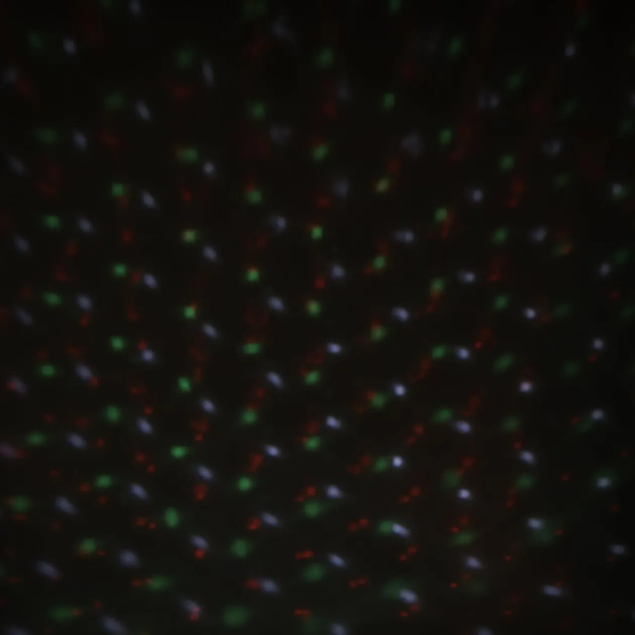 Projecteur LED 10 motifs effet chute de neige animé et fixe