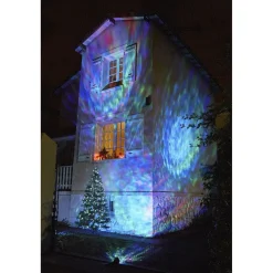 Projecteur LED effet vague Luminight couleurs changeantes