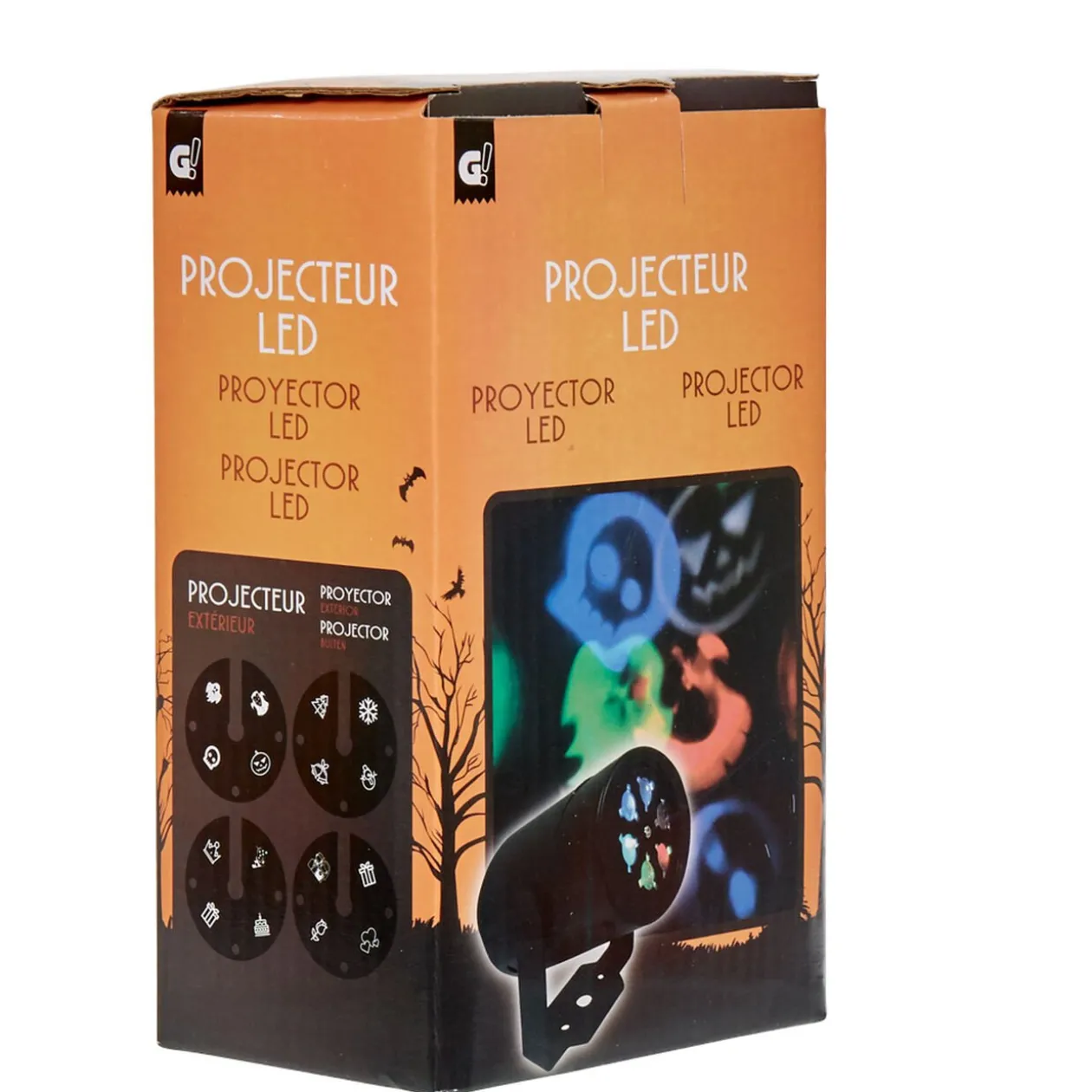 Projecteur led halloween