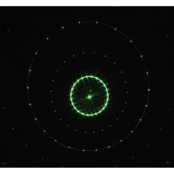 Projecteur Motion Laser Luminight tourbillons bleu et vert