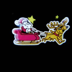 Projecteur Père Noël animé extérieur 36 LED