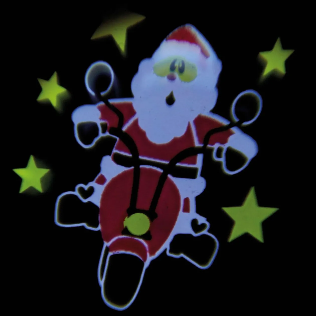 Projecteur Père Noël animé extérieur 36 LED