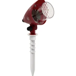 Projecteur Solaire motif flocon de neige LED Animé bleu blanc