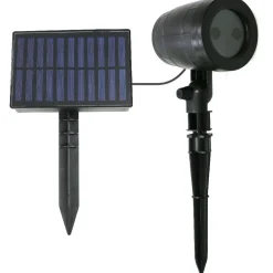 Projecteur solaire Noël animé 2 LED