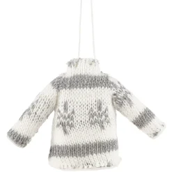 Pull de Noël à suspendre gris