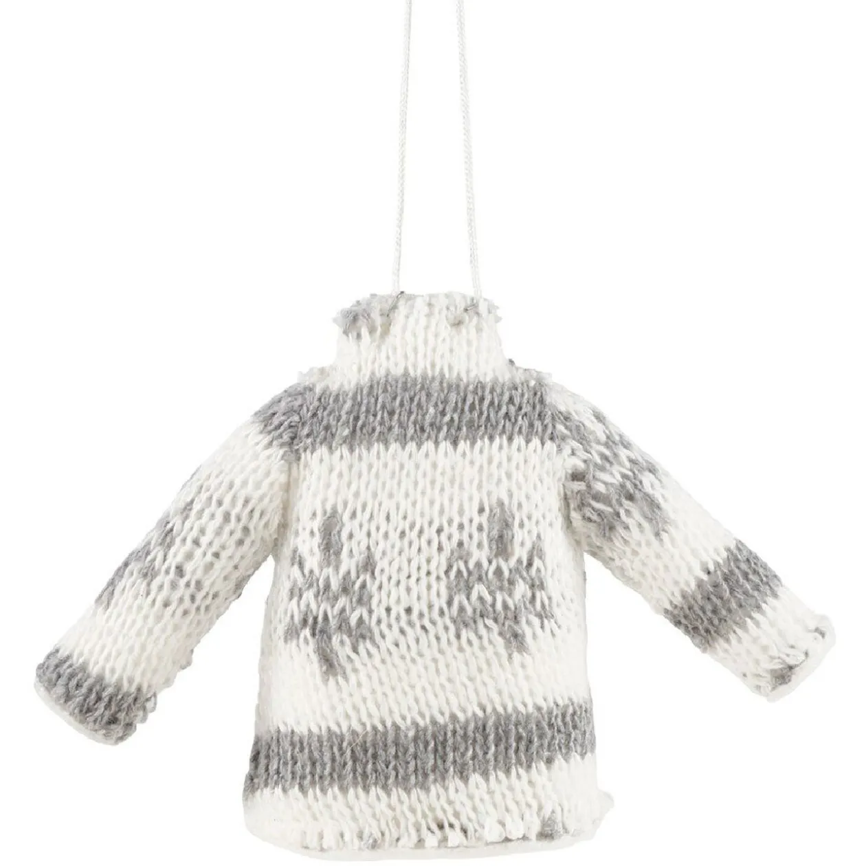 Pull de Noël à suspendre gris