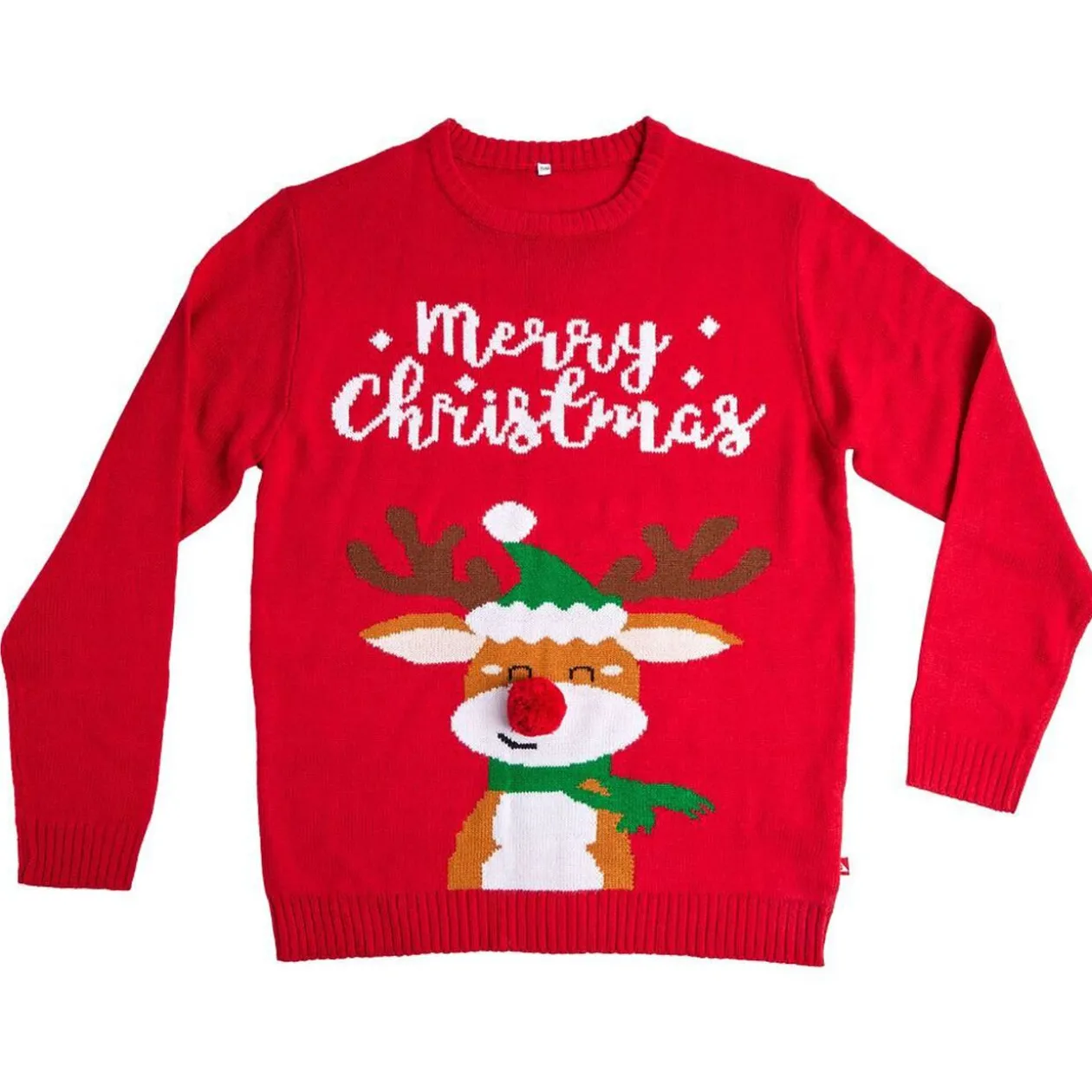 Pull Noël adulte renne Merry Christmas S/M ou L/XL