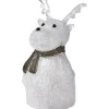 Renne lumineux acrylique H33cm 40 LED blanc froid