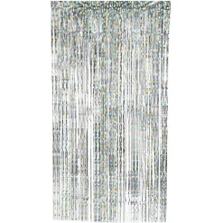 Rideau de porte anniversaire aluminium thème candy 1x2m