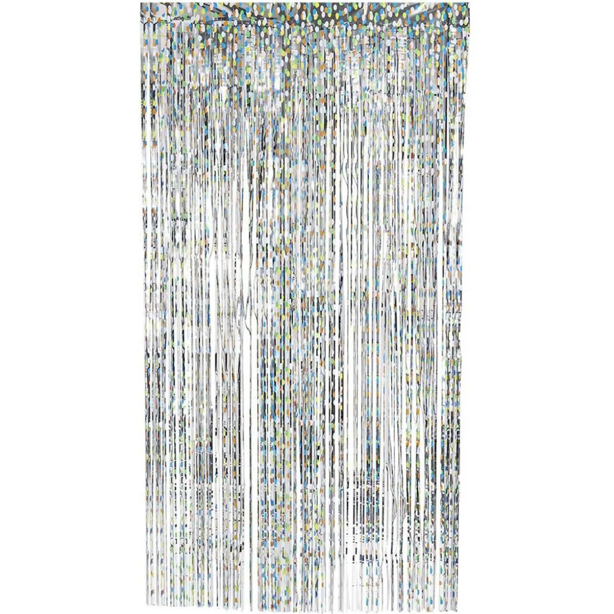 Rideau de porte anniversaire aluminium thème candy 1x2m