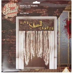 Rideau de porte Halloween ensanglanté High Skull Campus 96xH130cm