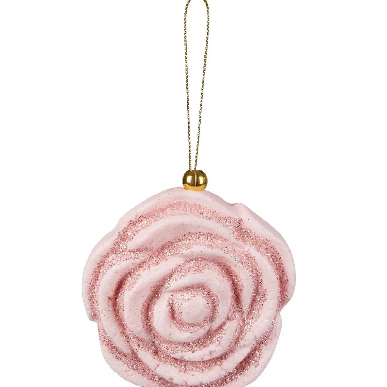 Rose de Noël à suspendre