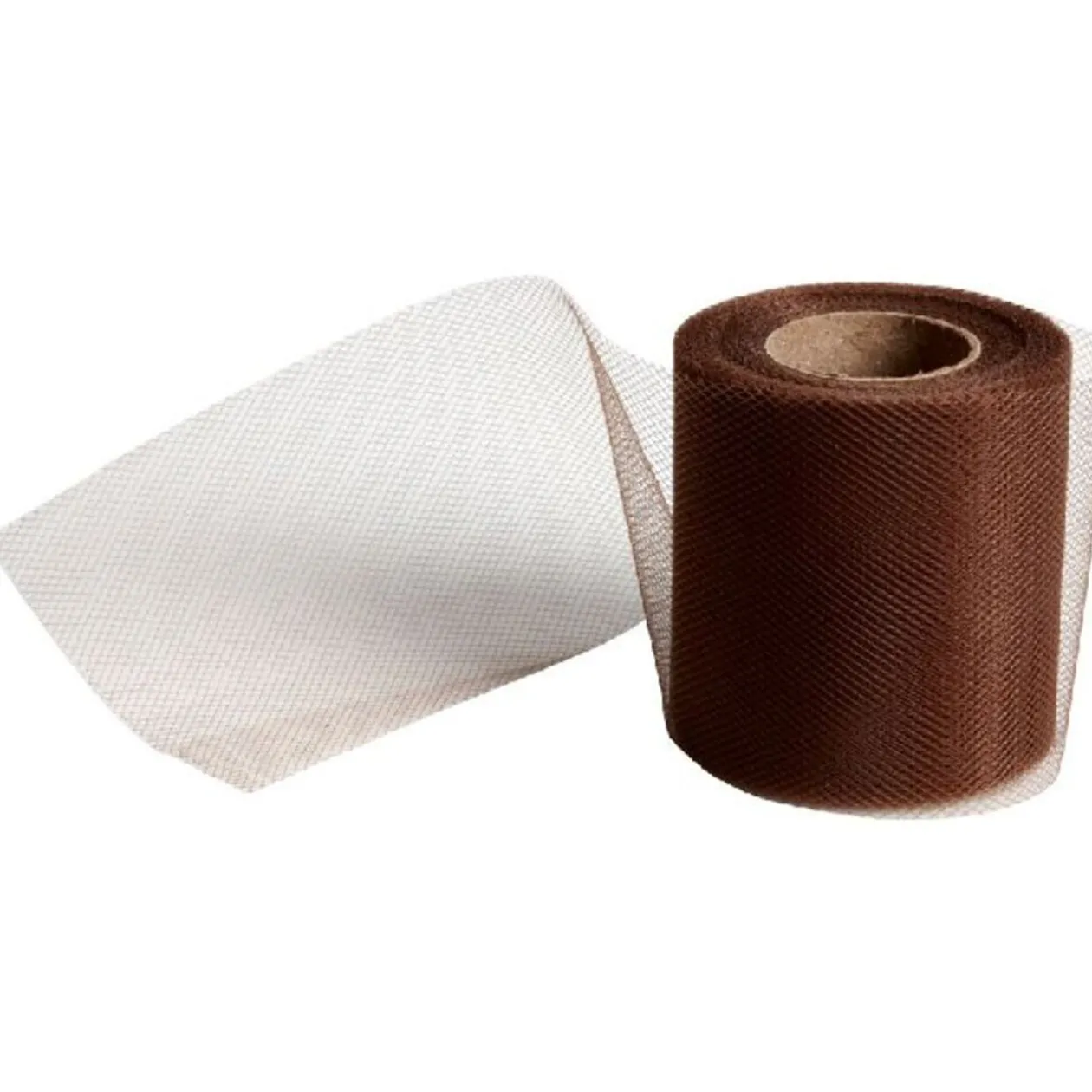 Rouleau de tulle chocolat