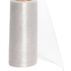 Rouleau organza argenté 25 m
