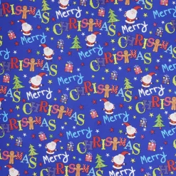 Rouleau papier cadeau Noël 2m - 6 modèles