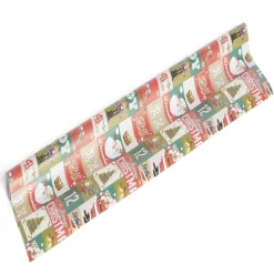Rouleau papier cadeau Noël 2m - 6 modèles