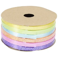 Ruban bolduc 6 couleurs