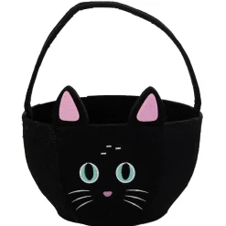 Sac à bonbon Halloween feutrine 13xH17cm