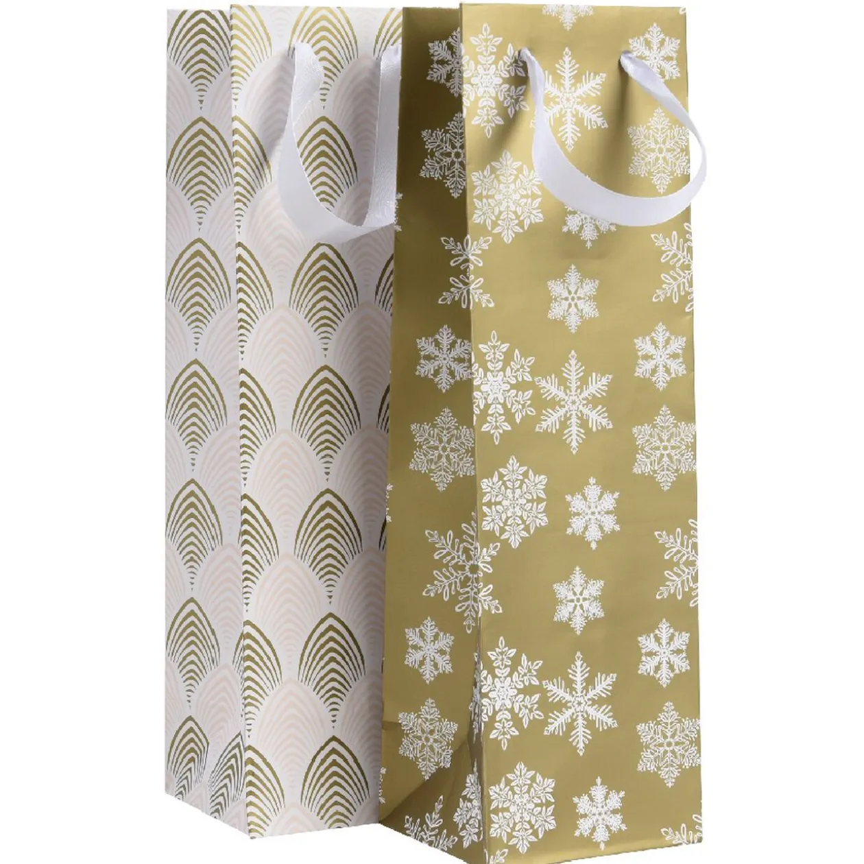 Sac bouteille cadeau Noël