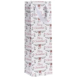 Sac bouteille thème Noël