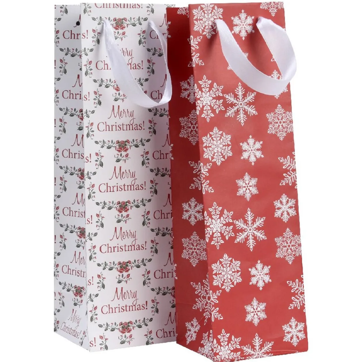 Sac bouteille thème Noël