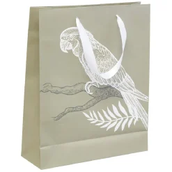 Sac cadeau motif doré taille M