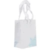 Sac cadeau motif flocon petit modèle