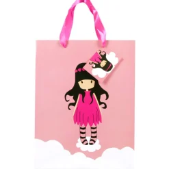 Sac cadeau motif Petite Fille