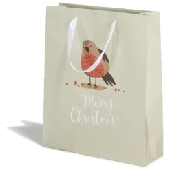 Sac cadeau moyen format, nature, papier