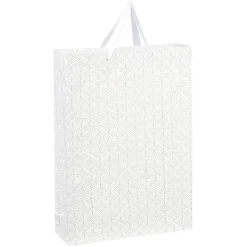 Sac cadeau Noël doré L46X33X10 cm