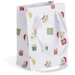 Sac cadeau Noël enfant L14,6X10,8 cm