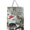 Sac cadeau Noël motif chat