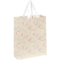 Sac cadeau Noël Nature L32X26 cm