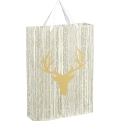 Sac cadeau Noël Nature L46X33 cm