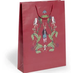 Sac cadeau Noël rouge ou vert - Taille L