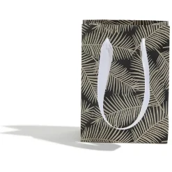 Sac cadeau petit format motif feuillage