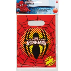 Sac cadeau Spiderman x6