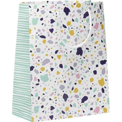 Sac cadeau Terrazzo taille L
