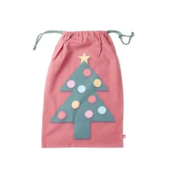 Sac cadeau tissu réutilisable 40x60cm - 3 modèles