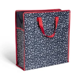 Sac zip décor Noël avec poignées H40x42cm - 3 modèles