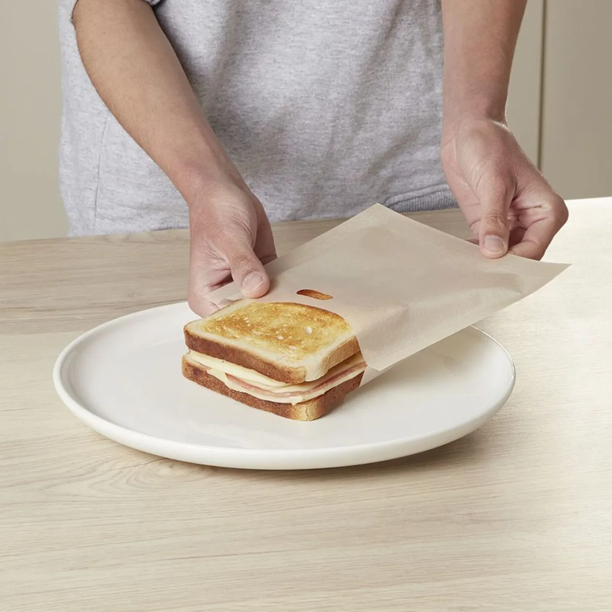 Sachet à toaster anti-adhésif x5