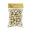 Sachet de minis boules dorées Noël