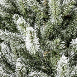 Sapin artificiel enneigé vert 467 branches Ø99xH180cm